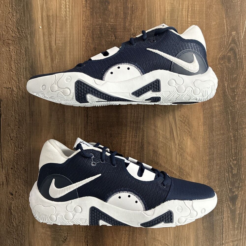 Nike PG 6 TB Promo Midnight Navy Men Size 12.5 Basketball Shoes DX6654-401